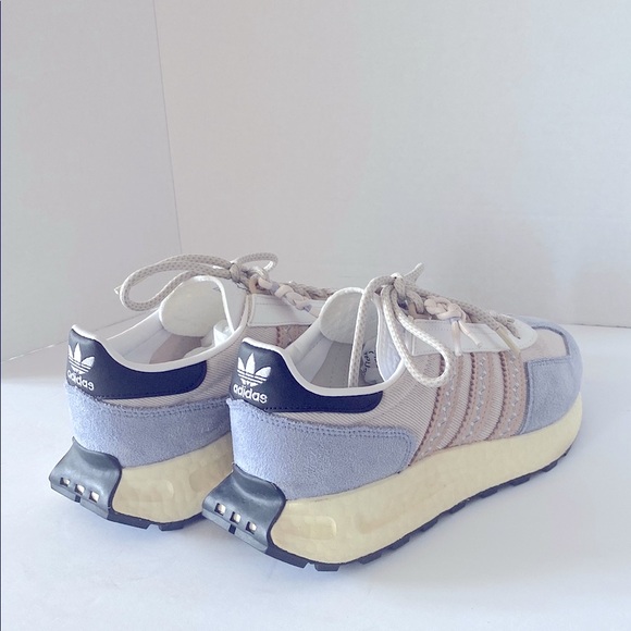 Adidas Women's Retropy E5 Aluminum Silver and Violet Sneakers Size 8 - Picture 11 of 15
